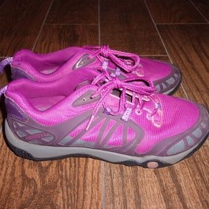 Wms Merrell Proterra Vim Purple Magic Hiking Shoes
